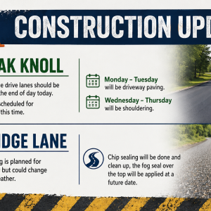 Construction Updates